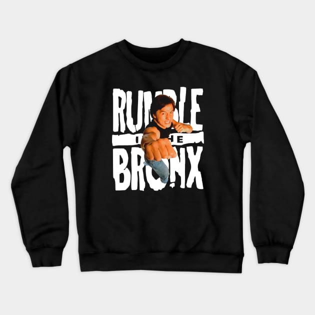 Vintage Movie Rumble In The Bronx Crewneck Sweatshirt by Starseeker